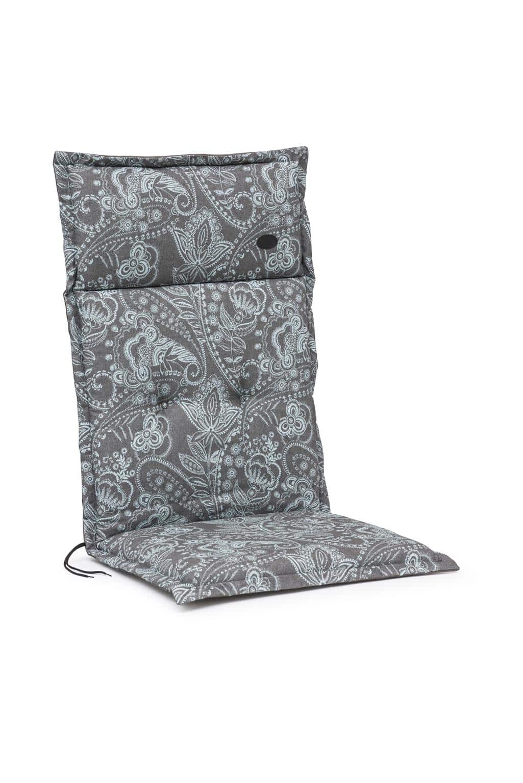 Hillerstorp Milano Dyna Hög 50x117x5 cm paisley turkos bomull.