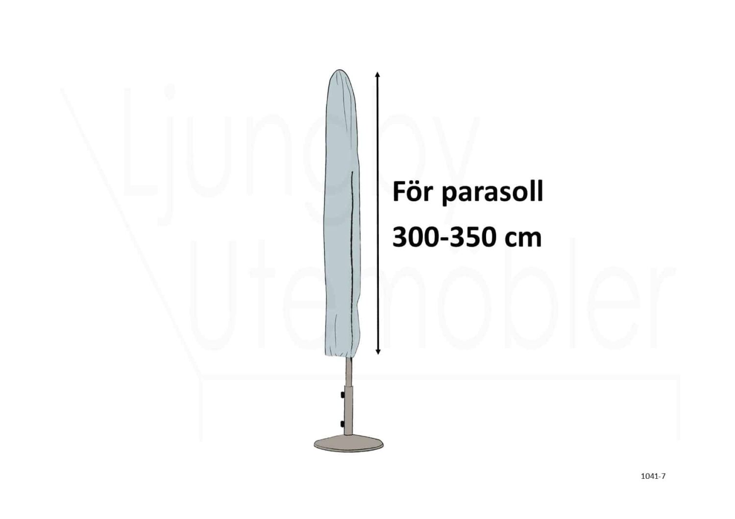 Brafab möbelskydd parasoll 300-350 cm