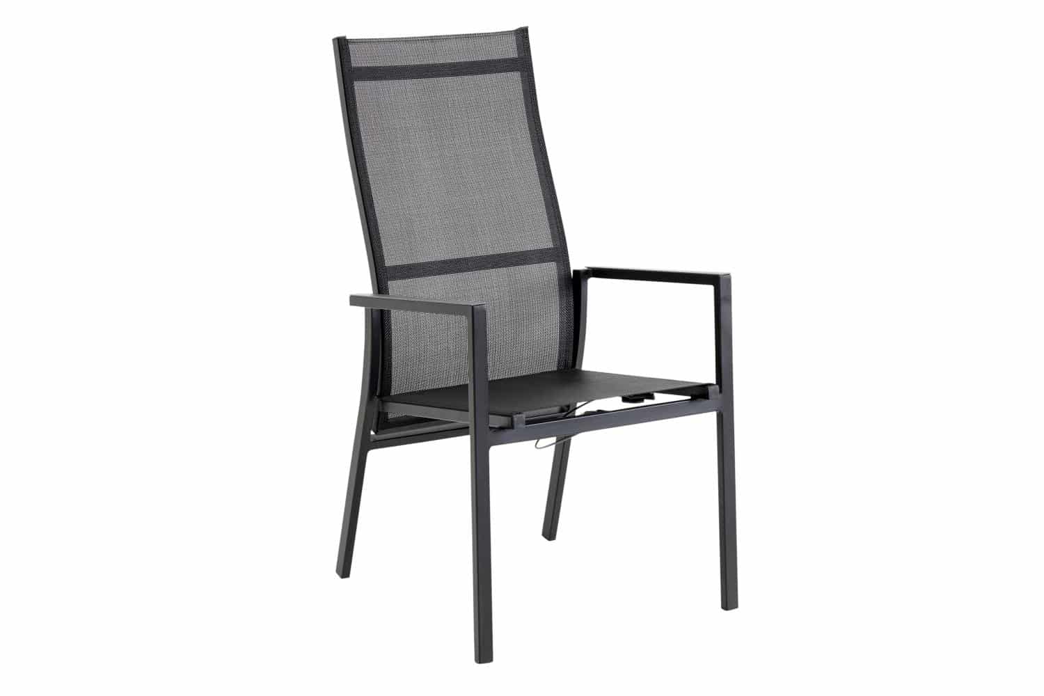 Brafab Avanti Positionsstol grå i aluminium och textilen.