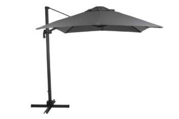Brafab Linz Frihängande parasoll 250x250 cm grå