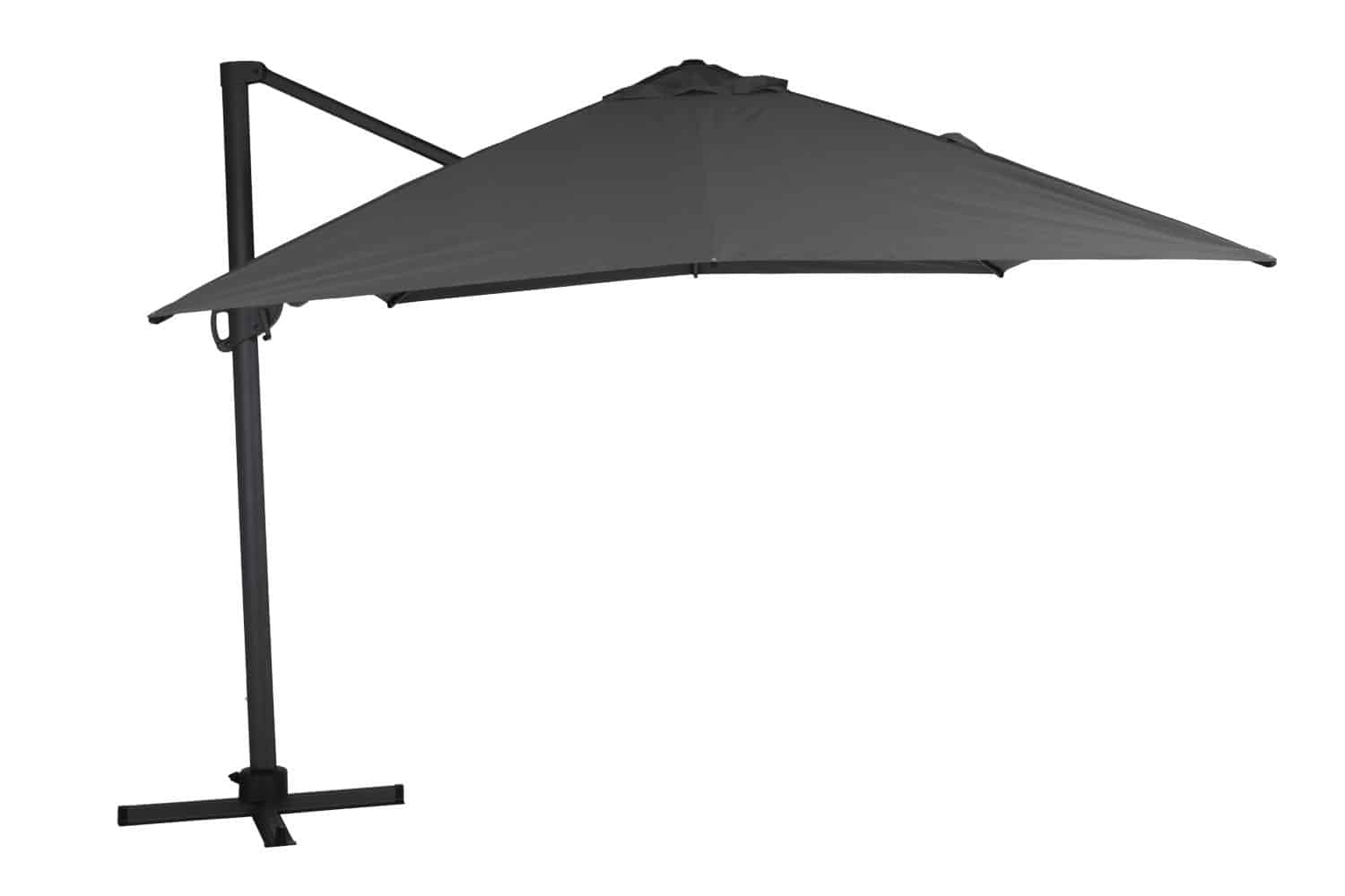 Brafab Varallo Frihängande parasoll 300×400 cm grå