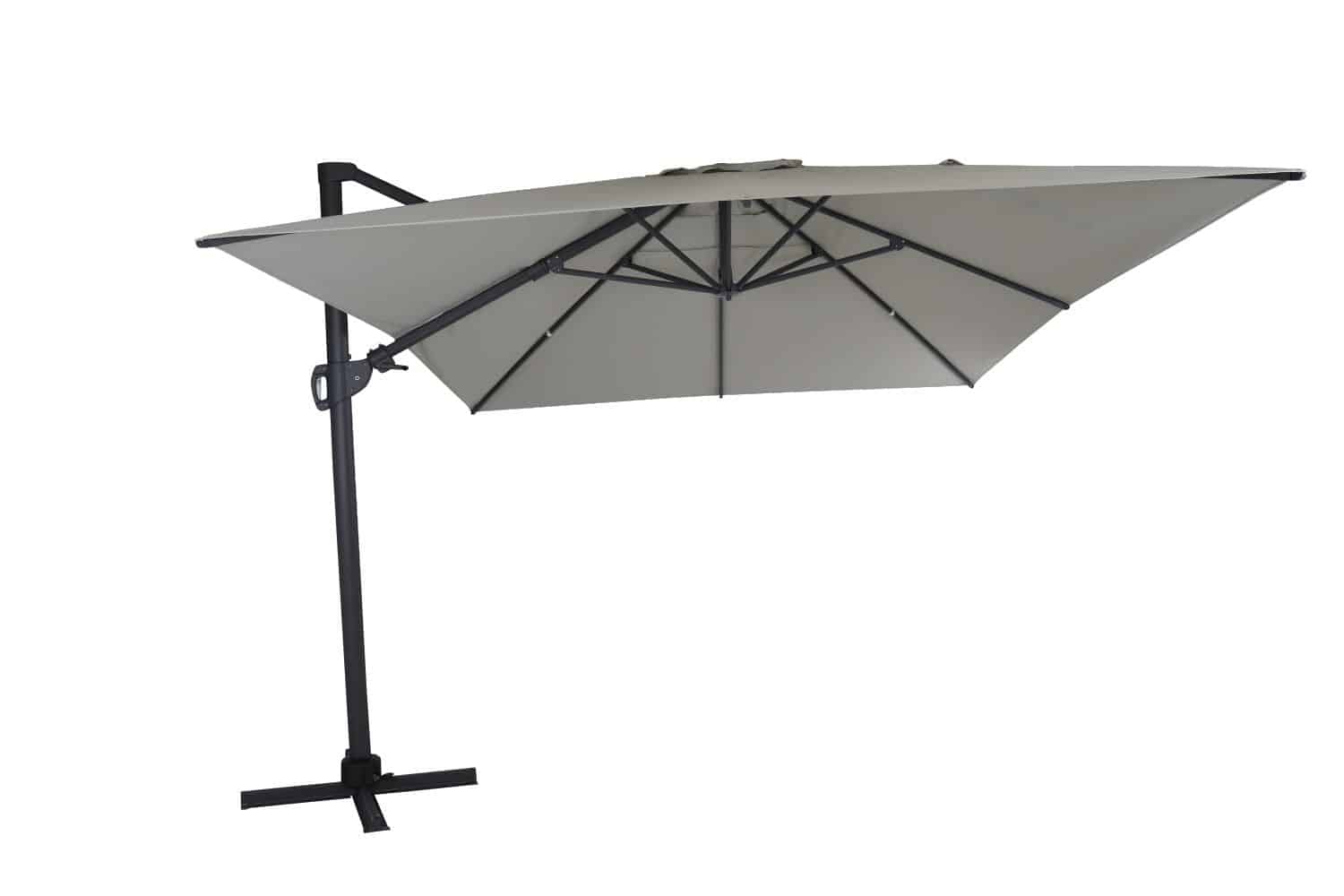 Brafab Varallo Frihängande parasoll 300×400 cm beige