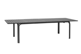 Brafab Alloro Matbord grå 100x 210/280 cm, höjd 73 cm.