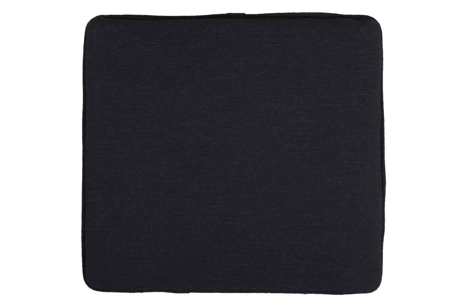 Brafab Frisk Sittdyna svart är en mjuk, bekväm och hållbar dyna i akryltyg med en korpsvart färg.