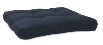 Hillerstorp Sitsdyna 49x53x8 cm marinblå polyester.