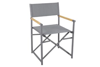 Zand matstol teak/antr