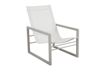 Vevi fåtölj Khaki/Offwhite