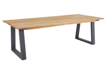 Brafab Laurion Matbord teak/sv 230 cm